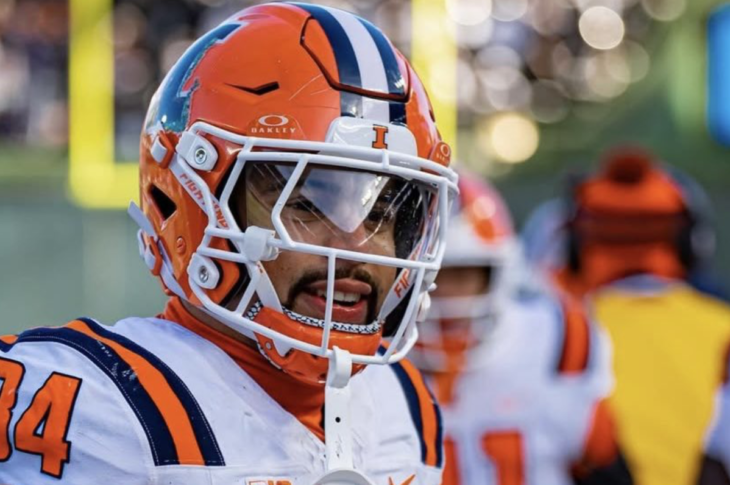 Meet Ryan Meed, a talented linebacker from the University of Illinois, who plays with passion and dedication.